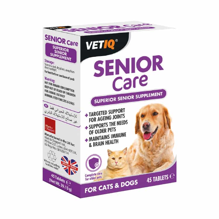 VetIQ Senior Care Υποστήριξη Υπερήλικων Ζώων