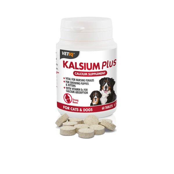 VetIQ Kalsium Plus Συμπλήρωμα Ασβεστίου
