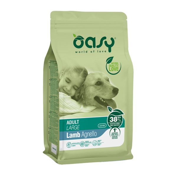 OASY Dry Dog Adult Large Sensitive Αρνί 12kg