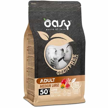 OASY Grain Free Medium/Large Αρνί 2.5kg