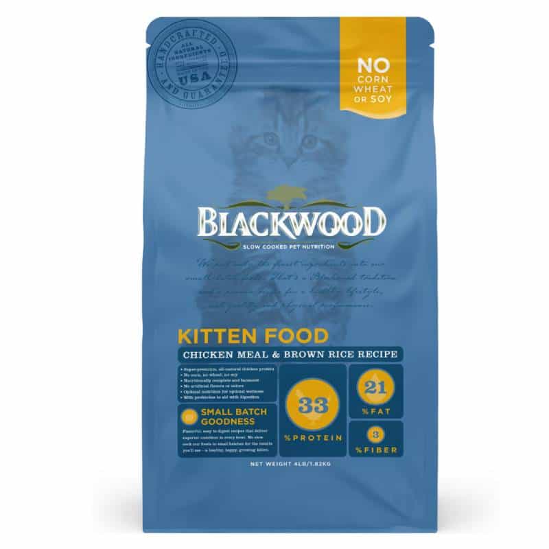 BLACKWOOD CAT Kitten Κοτόπουλο Και Καστανό Ρύζι 1.8kg