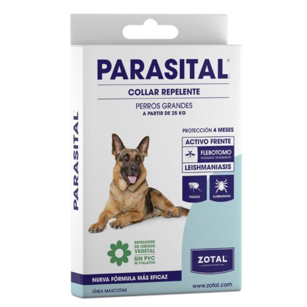 Zotal Parasital Φυτικό Αντιπαρασιτικό Κολάρο 75cm για Μεγάλους Σκύλους