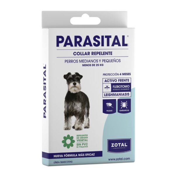 Zotal Parasital Φυτικό Αντιπαρασιτικό Κολάρο 60cm για Μικρά και Μεσαία Σκυλιά